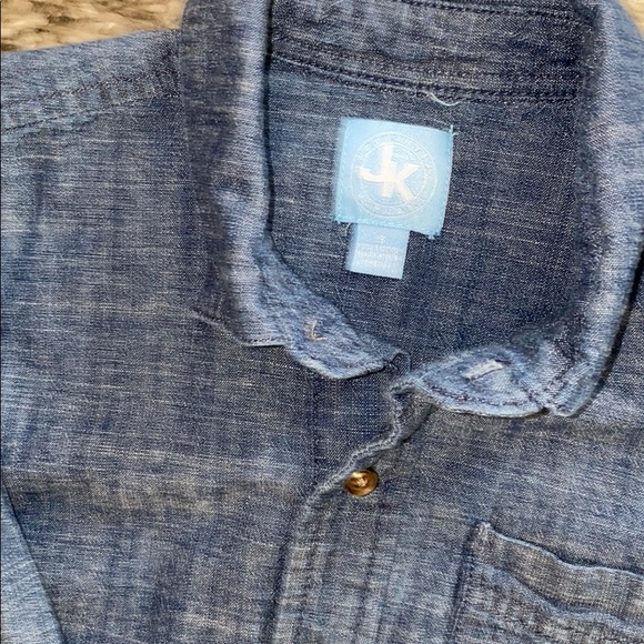 Boys Chambray Button Down - Picture 2 of 3